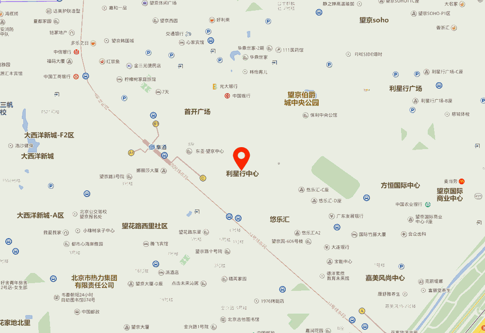 利星行中心位置地图